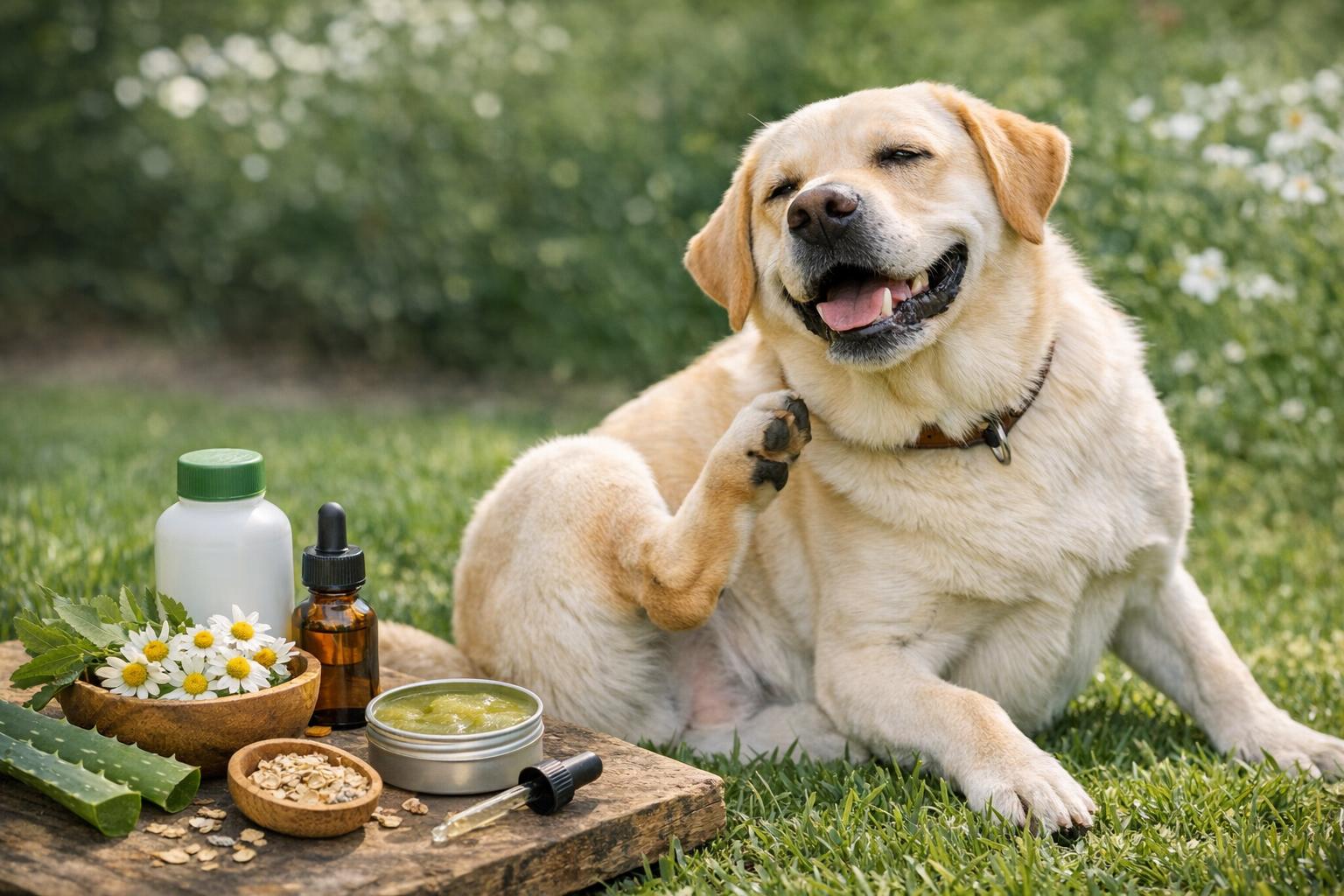 Itch Relief Naturally With Anti Itch Medicine For Dogs