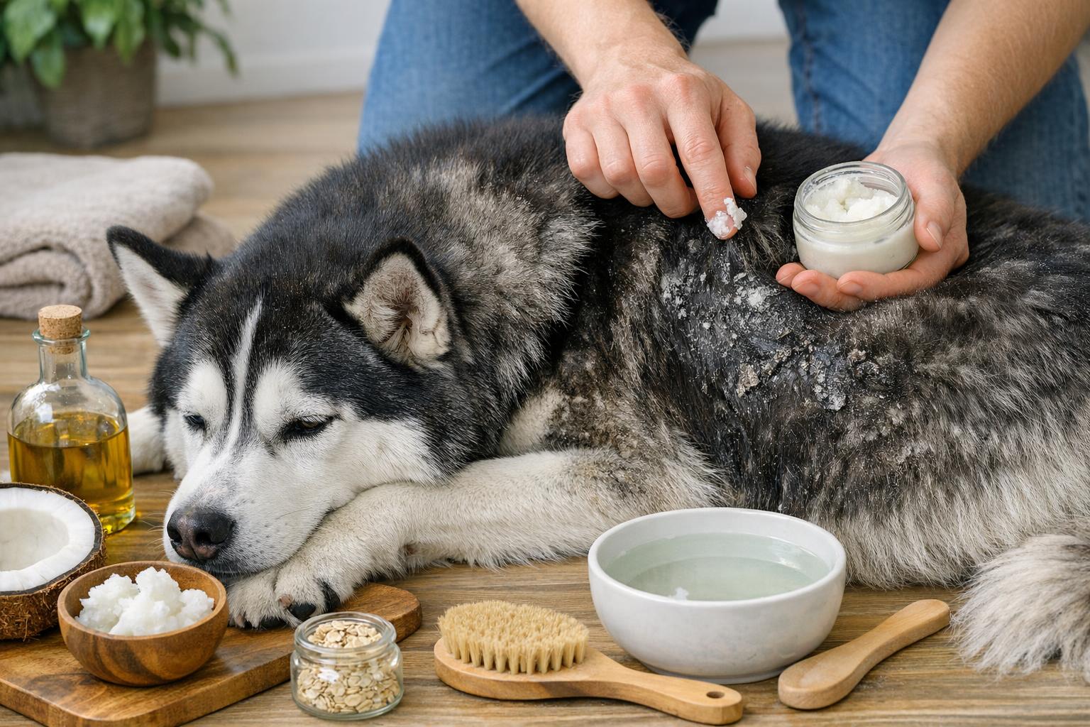 Dry Skin Guide Black Flaky Skin On Dog Home Remedies
