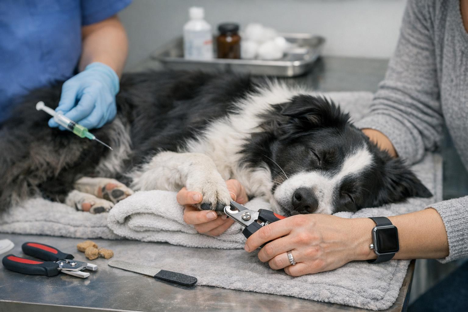 Nail Care Hacks: Sedating A Dog For Nail Cutting Safely