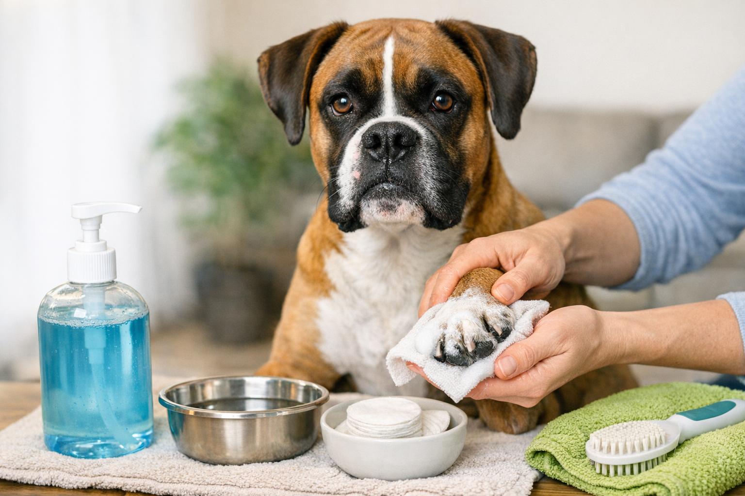 Paw Cleaning Guide: Antibacterial Wash for Dog Paws At Home