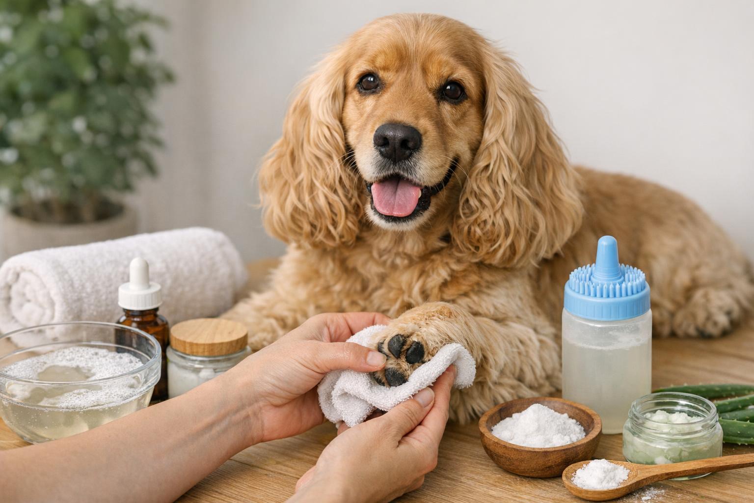 Paw Cleaning Tips for Gentle Care Dog Paw Pad Cleaner DIY