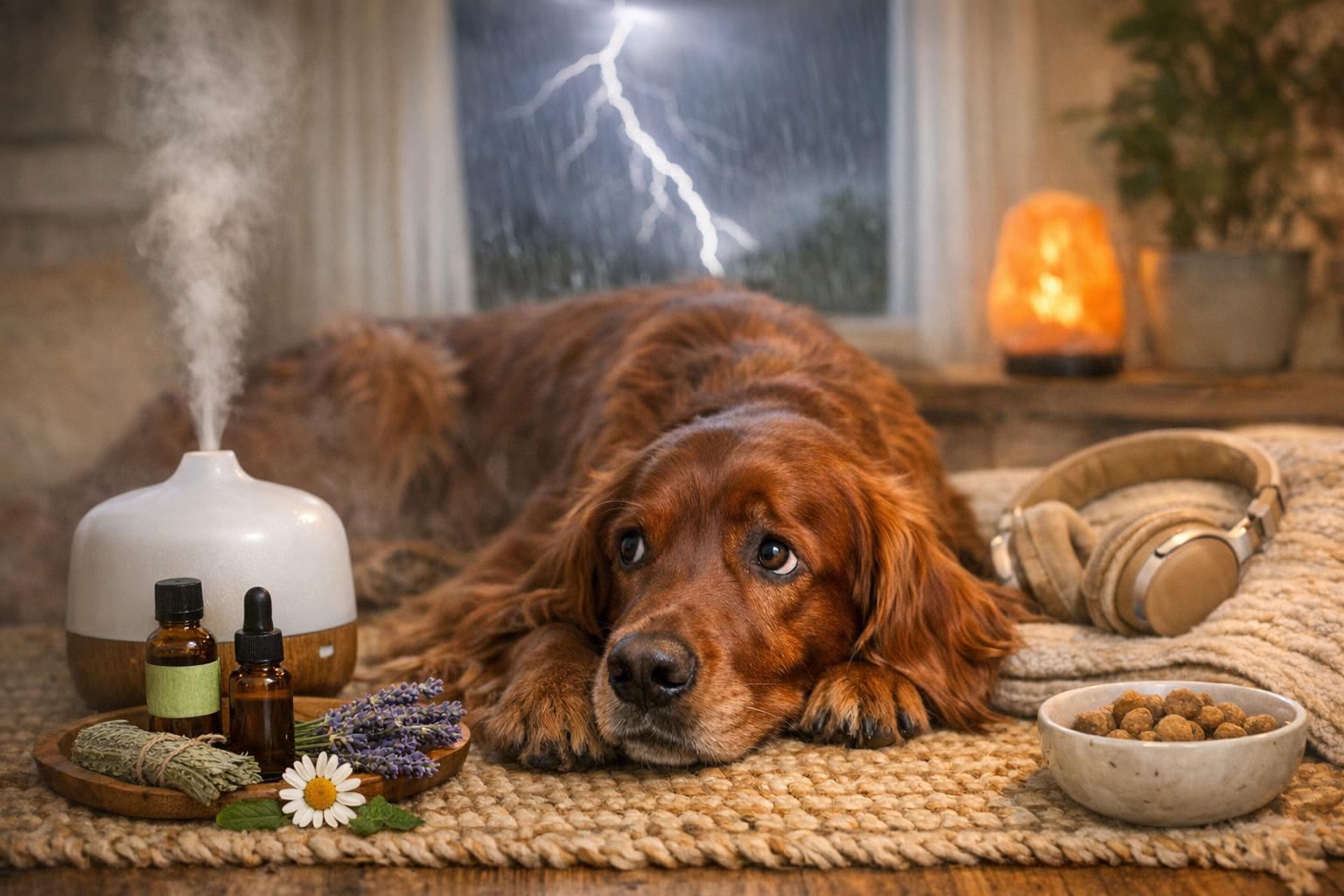 Natural At Home Guide To Dog Noise Phobia Treatment