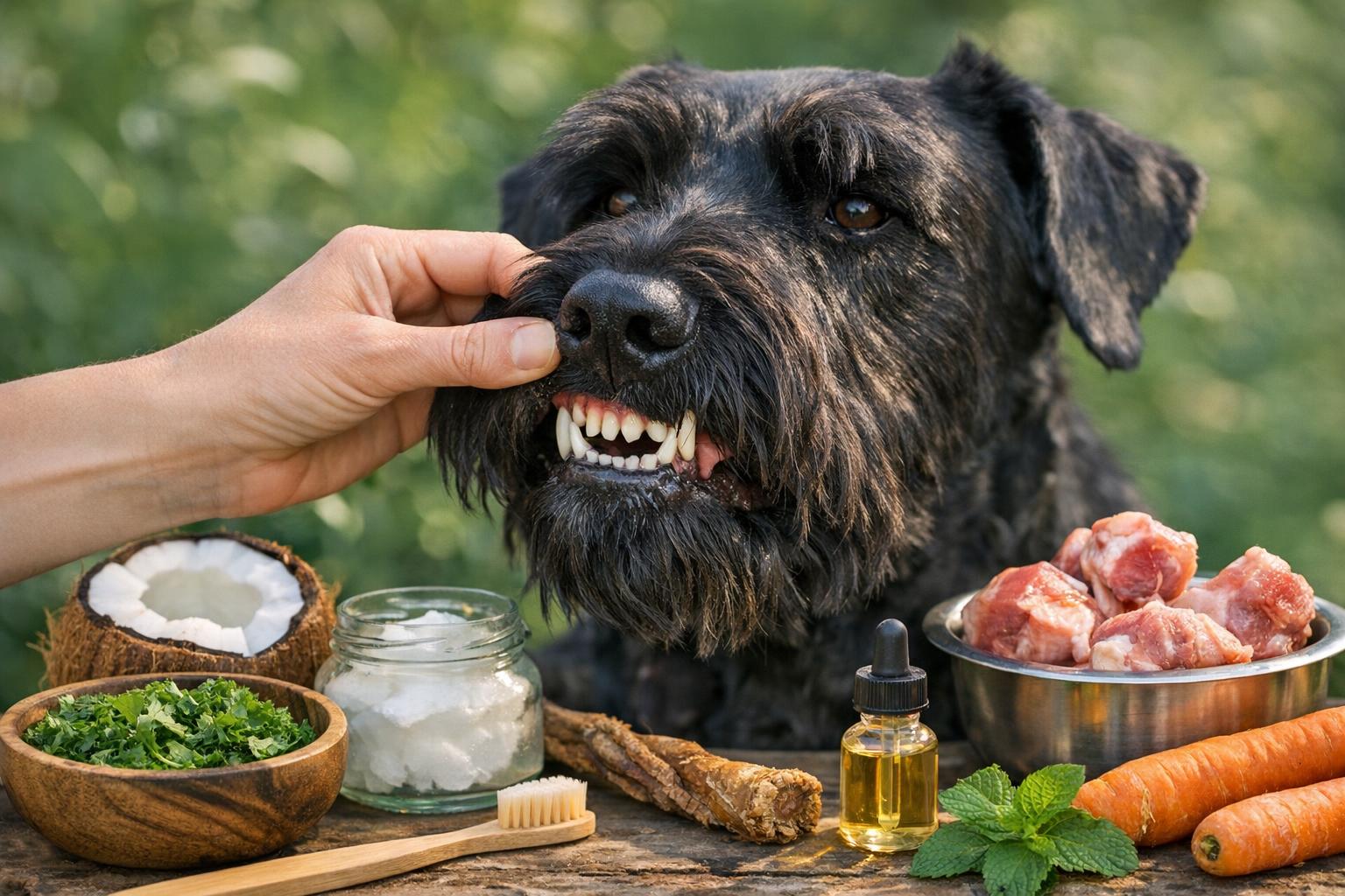 Dental Health Tips For gum disease in dogs Naturally