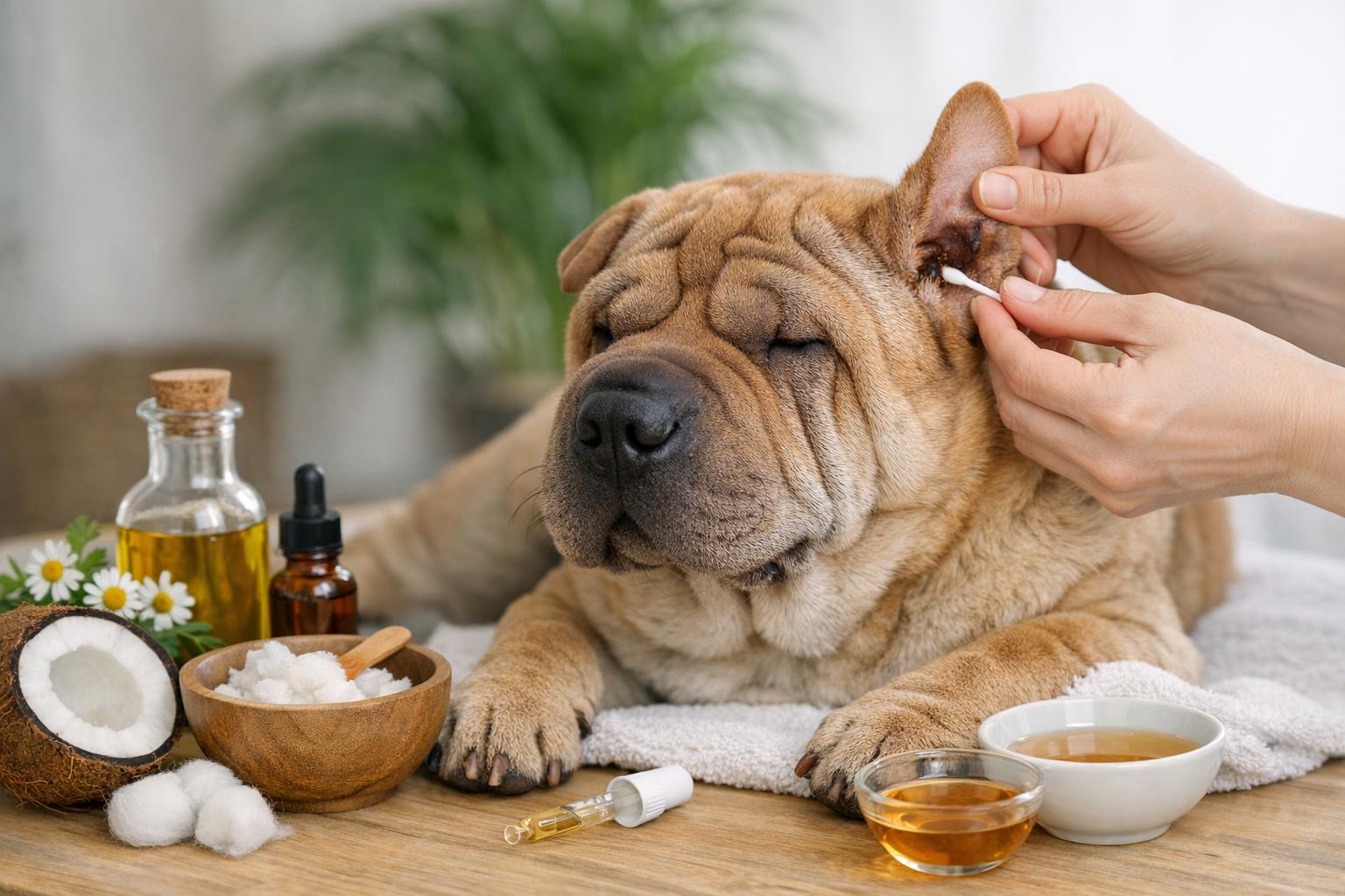 Gentle Home Remedies for Dark Brown Dog Ear Wax Care