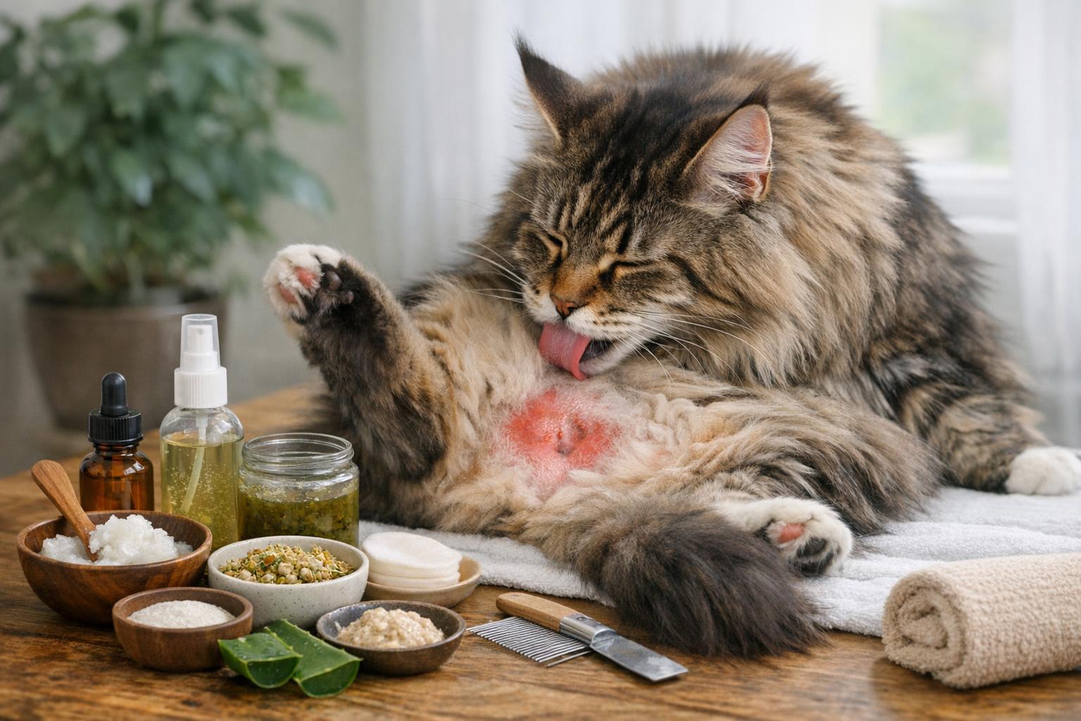 Grooming Guide: Cat Over Grooming Fixes with Home Remedies