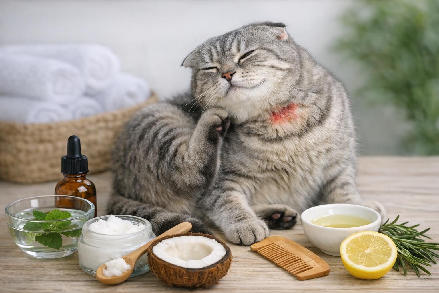 Flea Bite On Cats: Easy Home Remedies For Quick Flea Relief