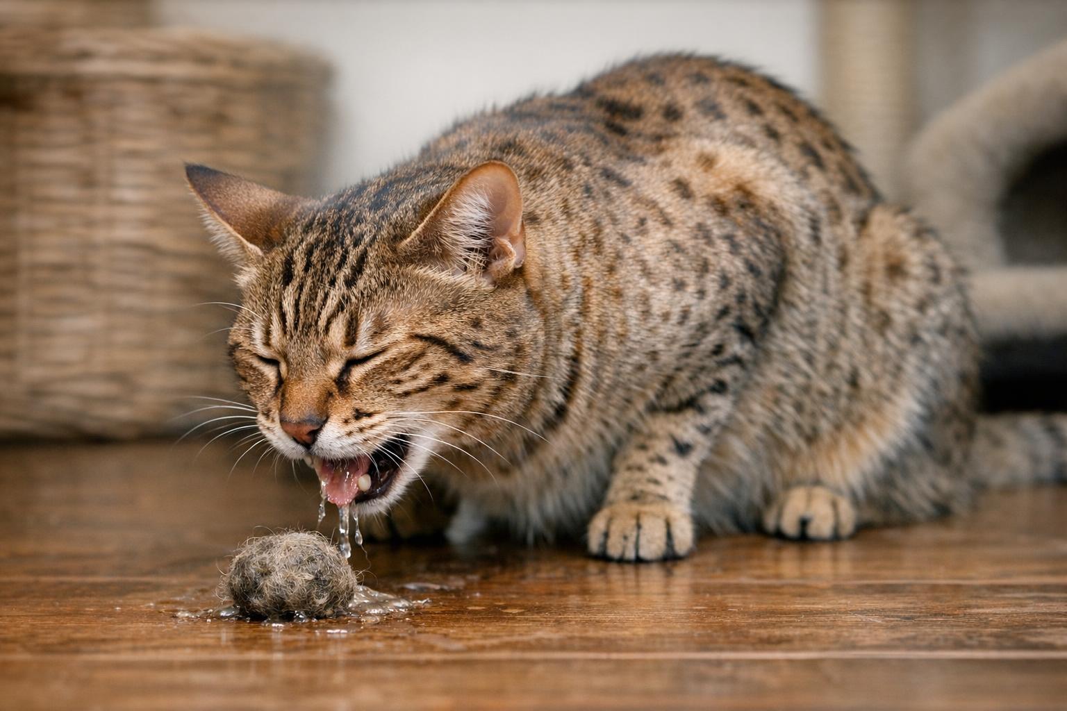 Hairball Support Guide: Cat Throwing Up Hairballs Naturally