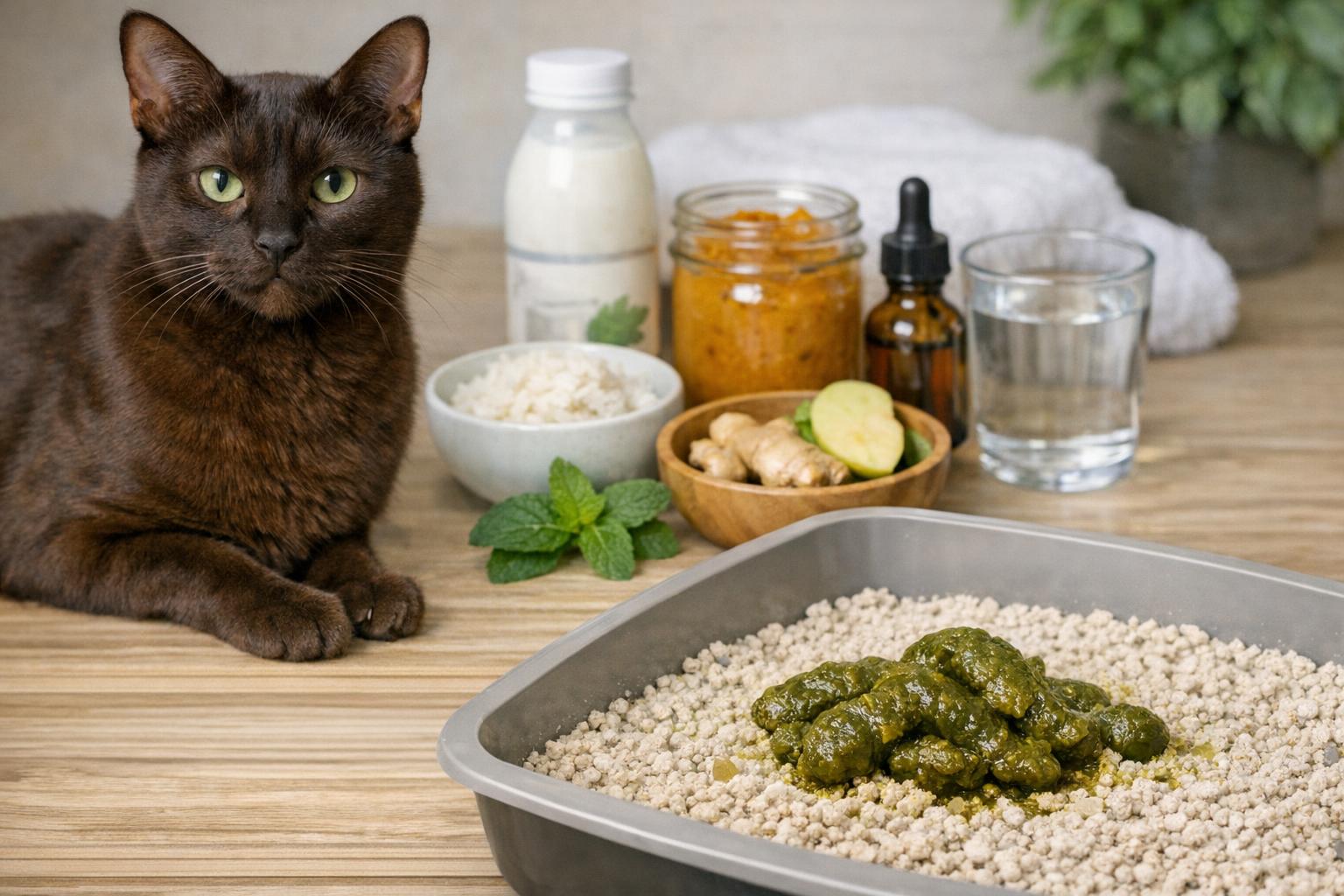 Diarrhea Dilemmas: Cat Green Stool Home Remedies For Pets