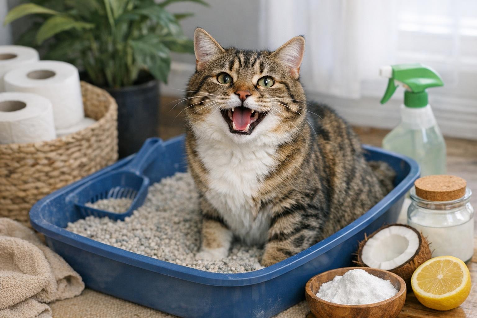 Cat Meowing In Litter Box: Gentle Home Remedies And Tips