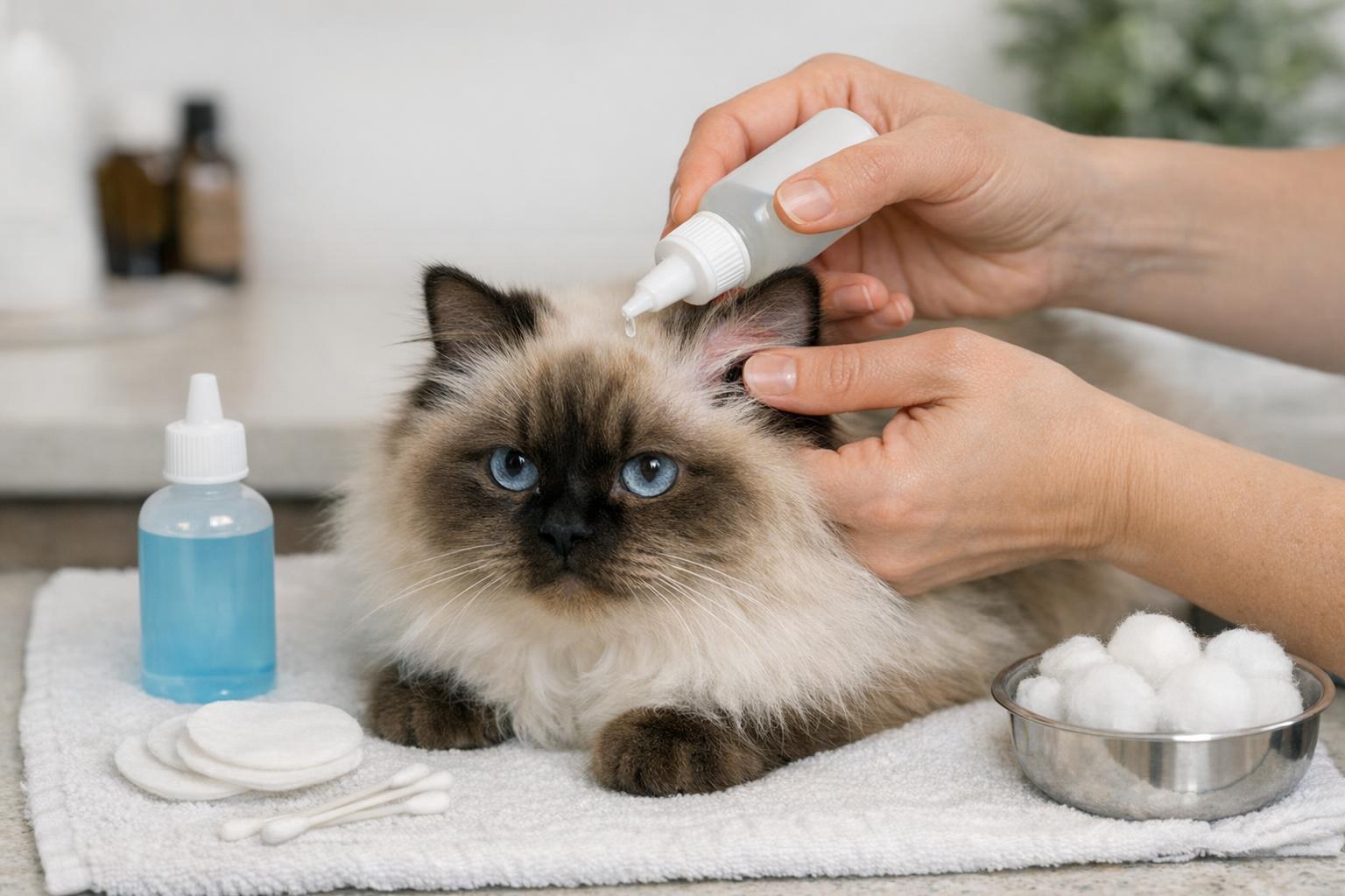 Essential Ear Care: Liquid Ear Cleaner For Cats At Home