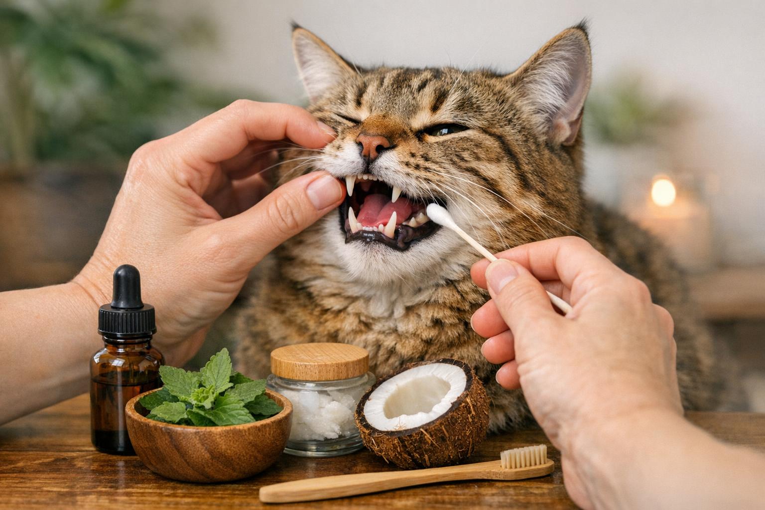 Cat Teeth Pain Relief At Home With Natural Dental Care