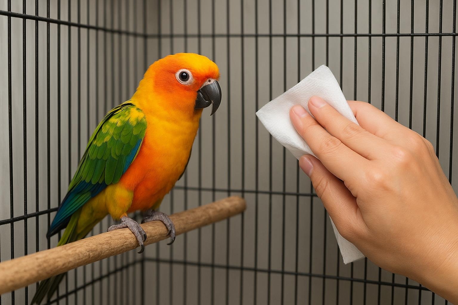 Cage Hygiene Tips: What To Clean Bird Cage With Safely