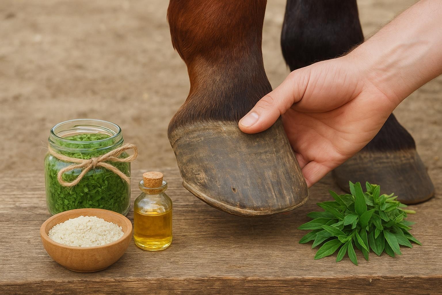 Natural Home Remedies for Hoof Care for Horses and Wellness