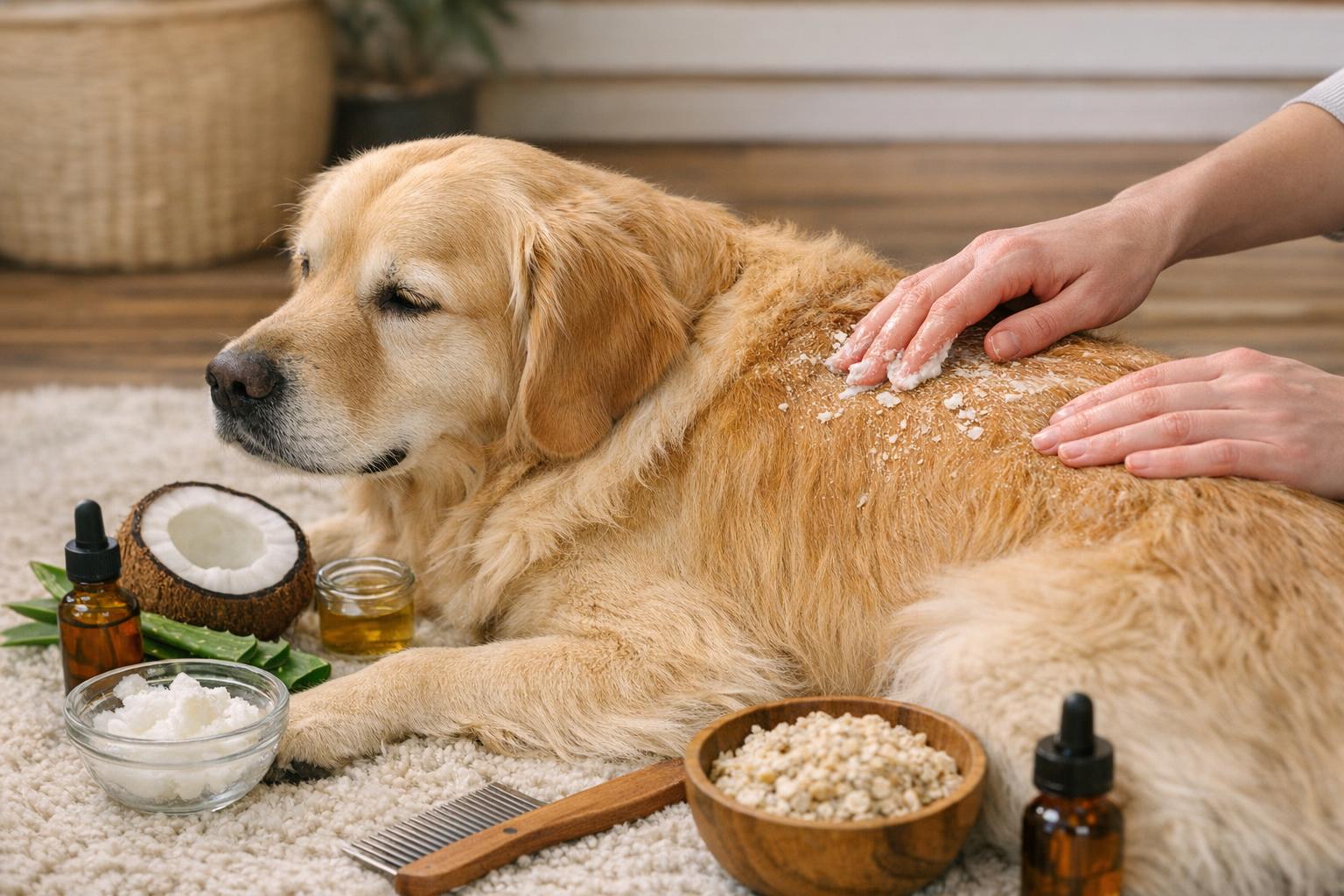 How To Treat Dry Skin In Dogs At Home: Natural Remedies