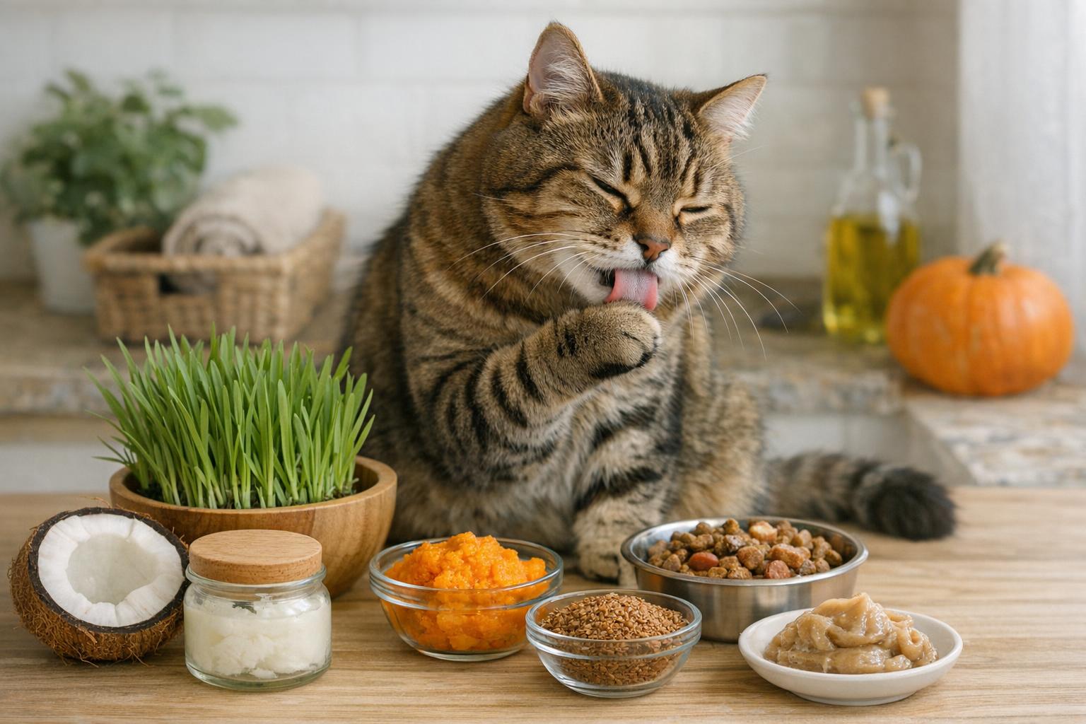How To Prevent Hairballs In Cats: Natural Home Remedies