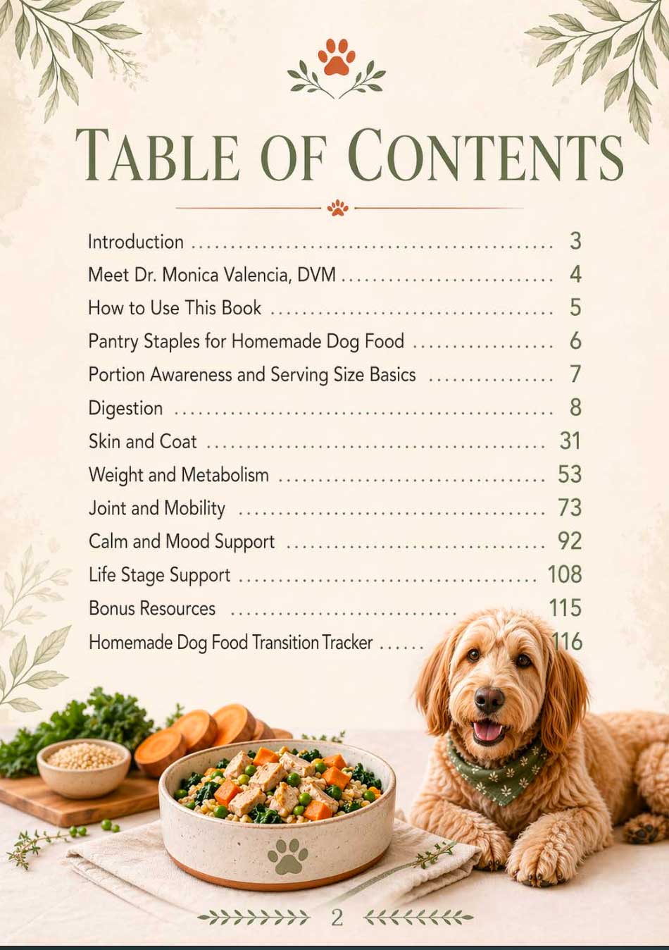 TAILORED: 101 Dog Food Recipes Targeted To Your Pup's Needs (eBook) - Image 2