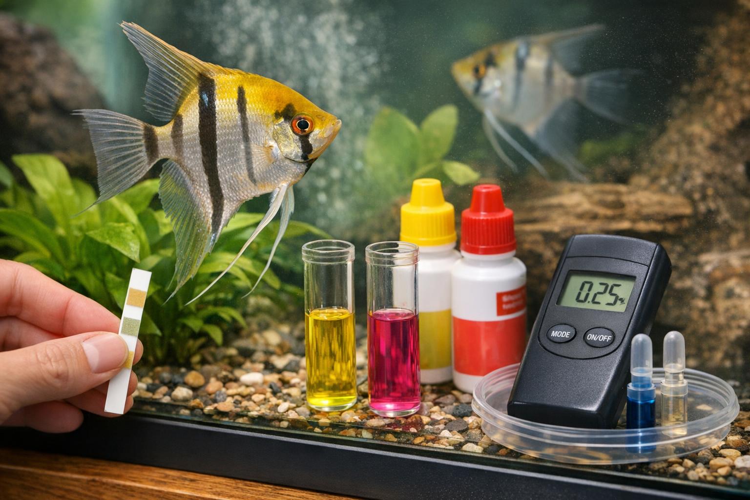 Ammonia And Nitrite Testing In Fish Tanks Home Guide