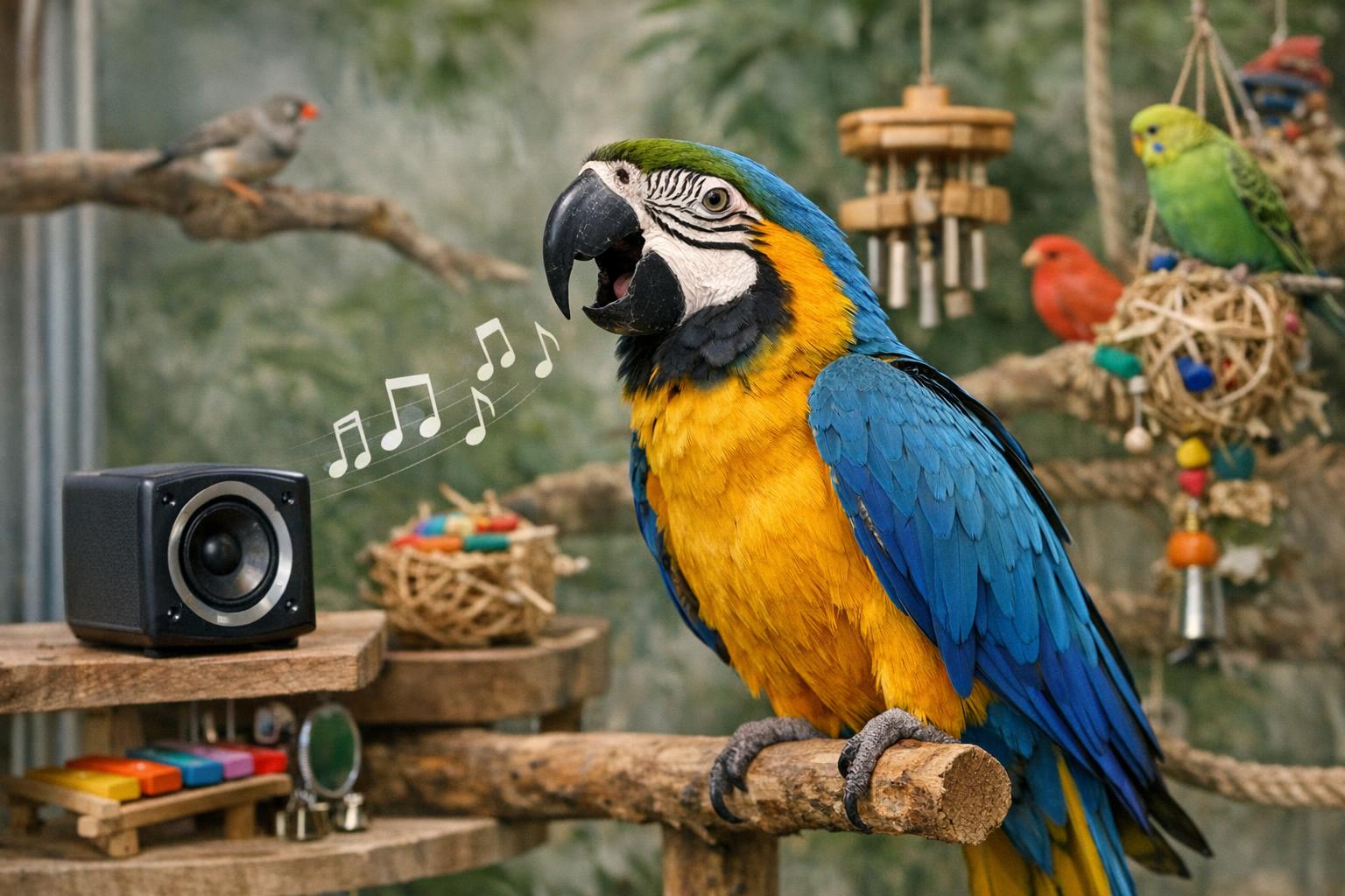 Bird Vocalization Enrichment Strategies For Happy Birds
