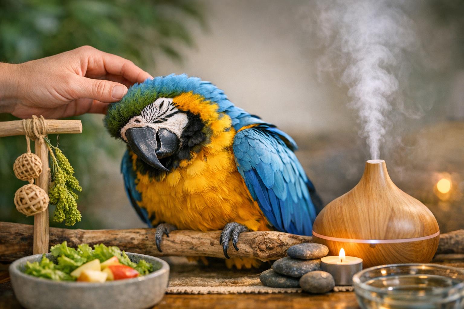 Discover Avian Stress Reduction Techniques For Calmer Birds