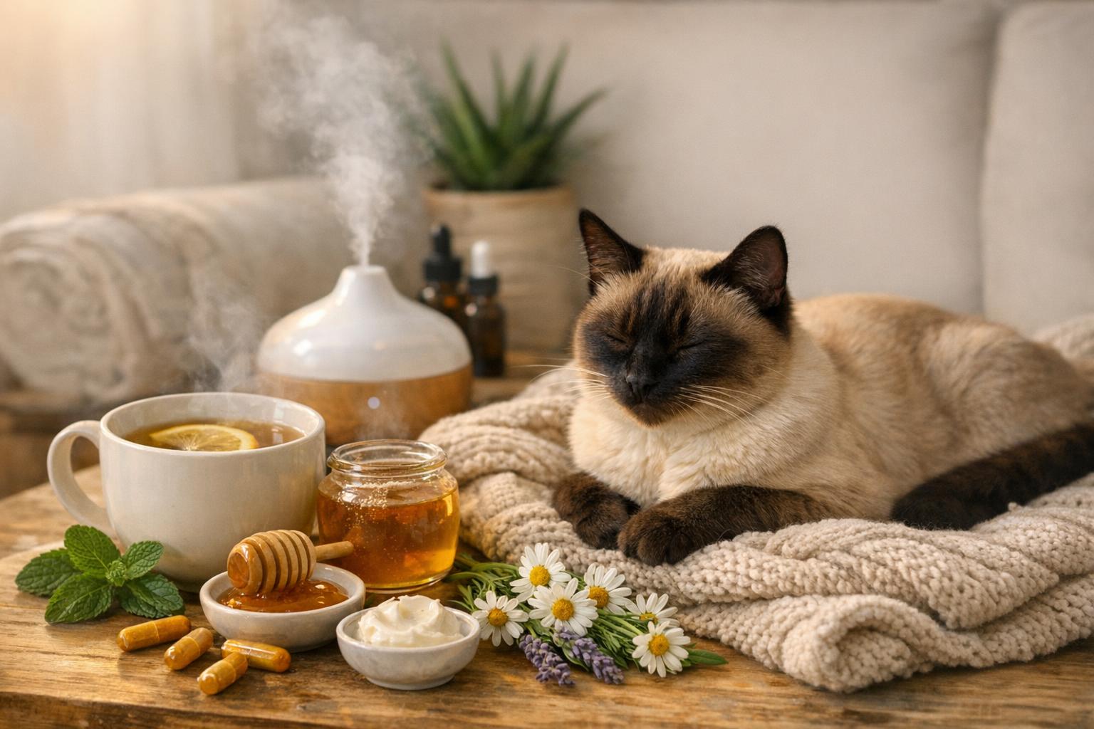 Home Remedies For Cat Allergies Improve Feline Comfort