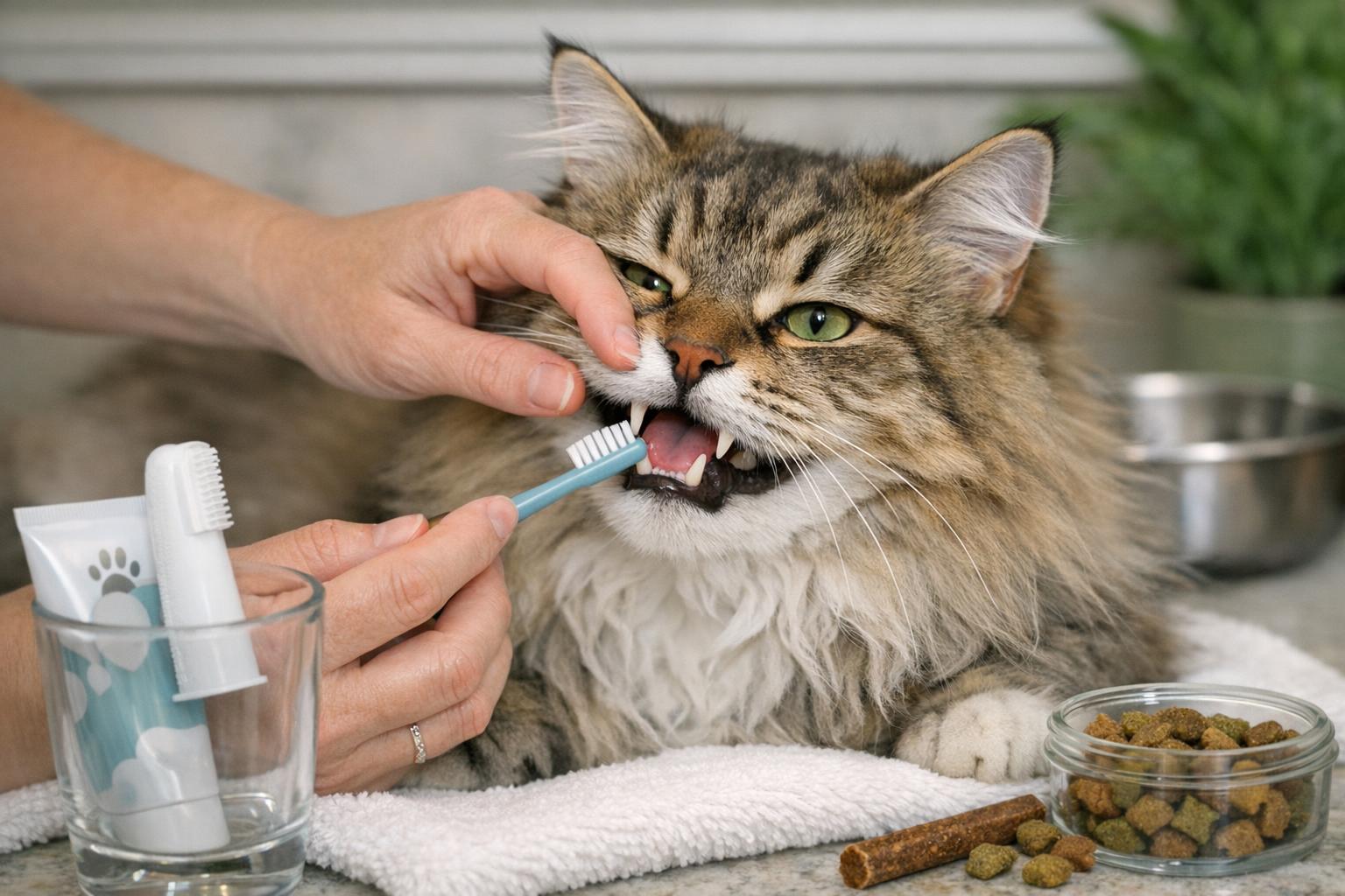 Home Dental Care For Cats Elevates Pet Smile Health