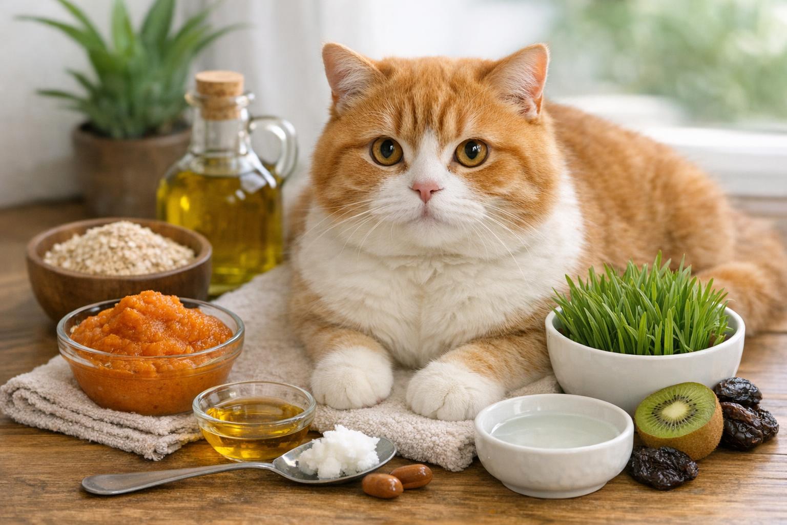 Constipation Relief For Cats With Gentle Home Remedies