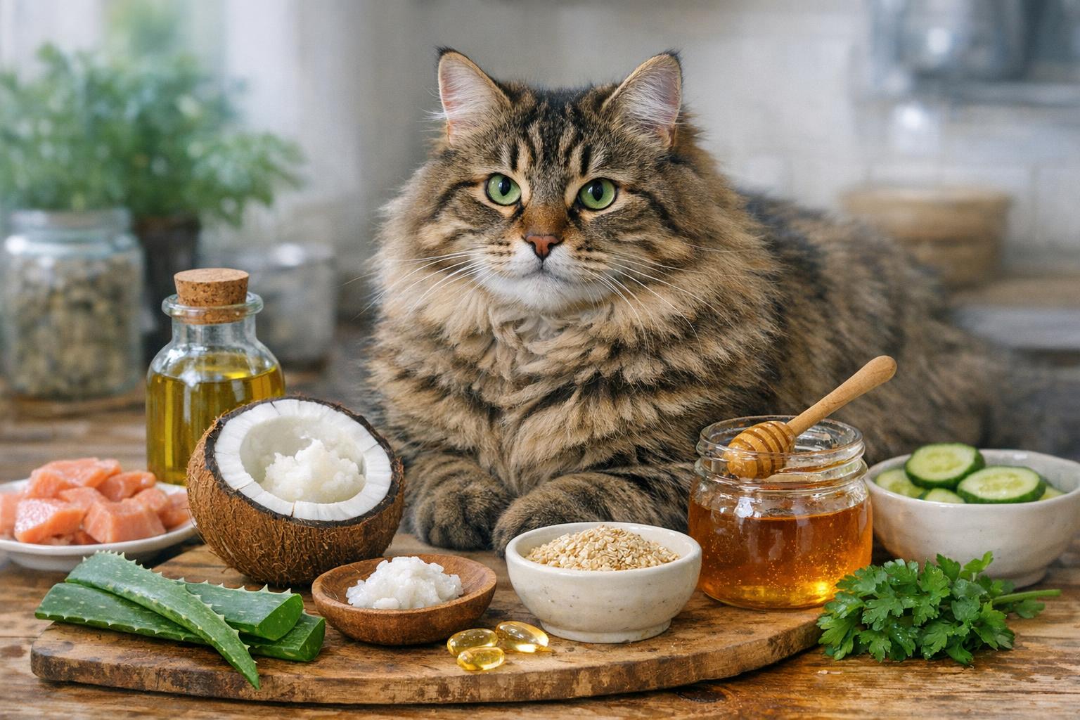 Home Remedies For Cat Dry Skin And Coat Health Naturally