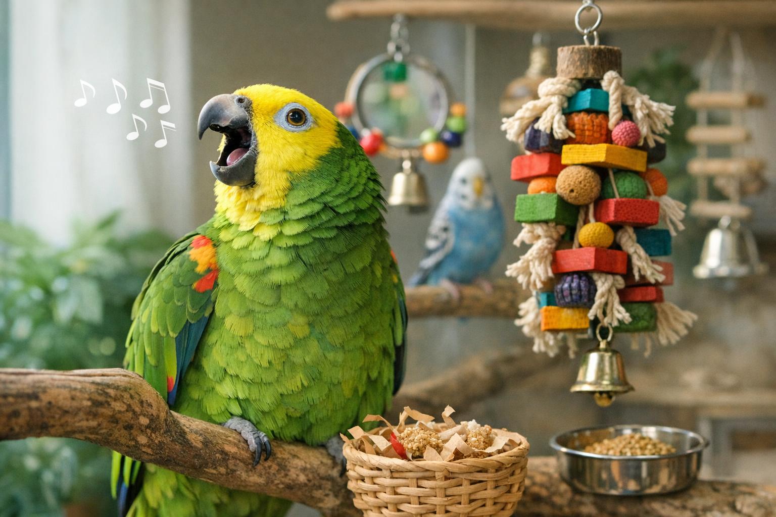 Vocalization Strategies For Pet Birds Enrichment And Calm