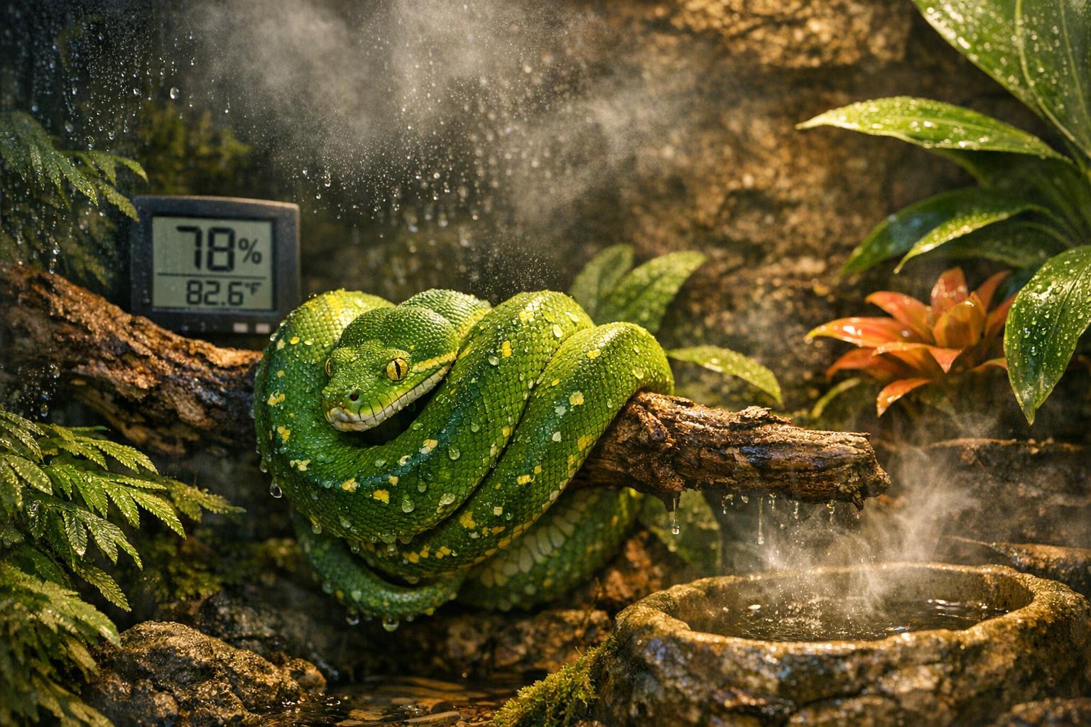 Reptile Terrarium Humidity Guide Unveils Hidden Habitat Tips