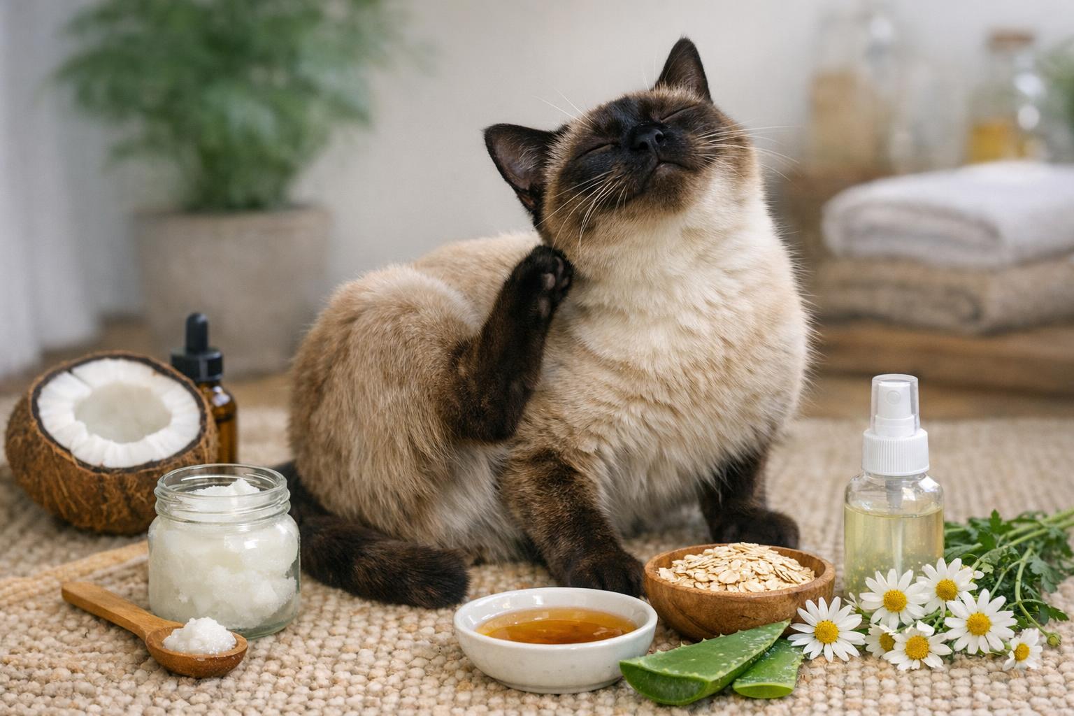 Safe Cat Itching Relief Home Remedies For Skin And Coat