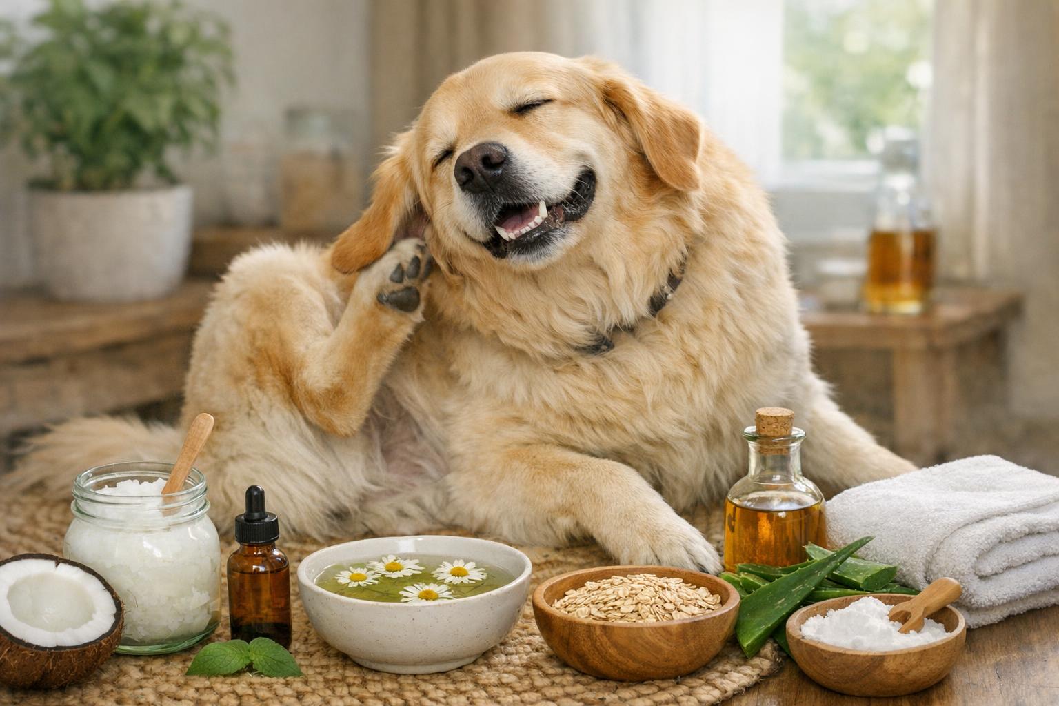 Home Remedies For Dog Itching Safe At Home Tips Natural