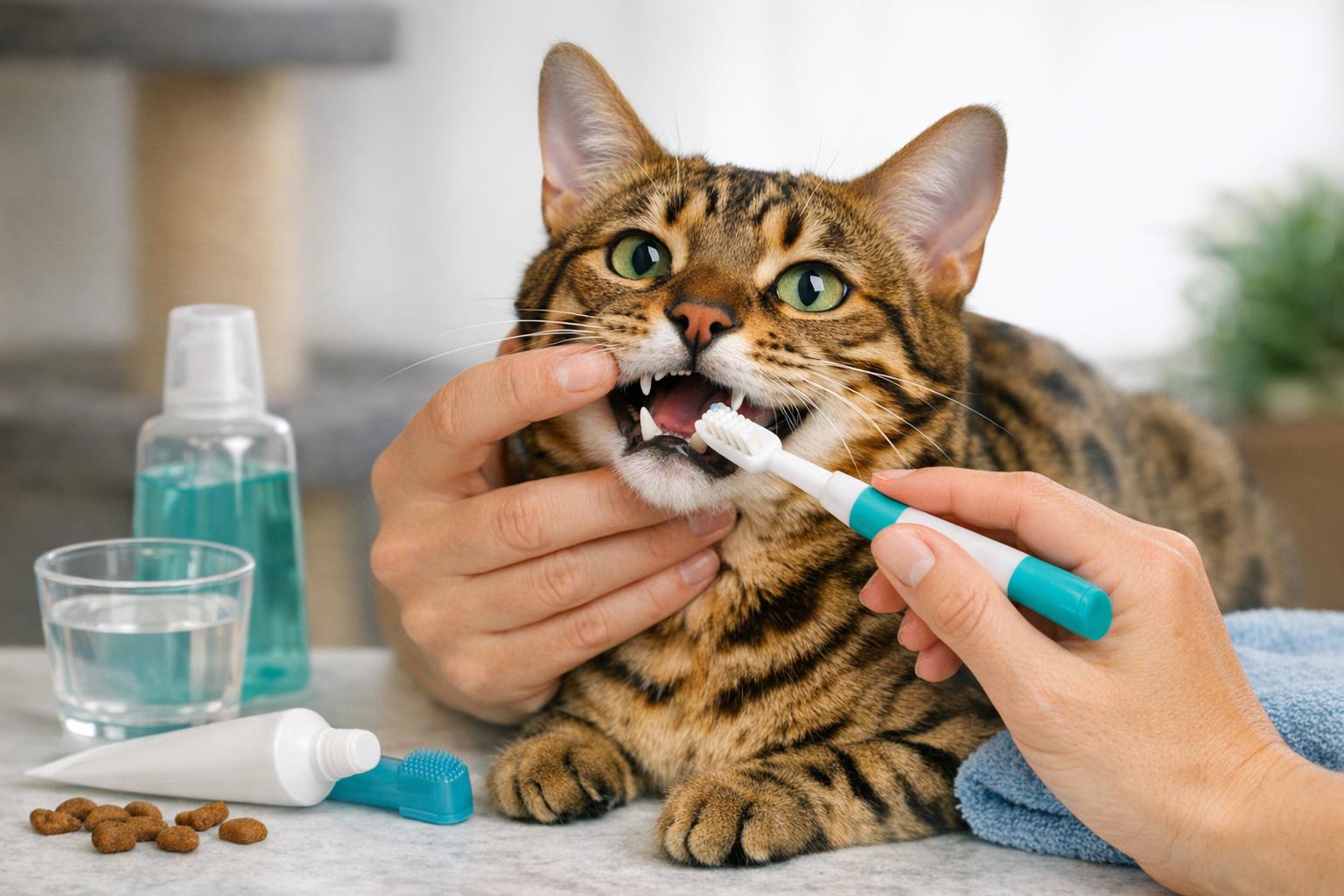 Cat Dental Care at Home for Optimal Oral Health in Cats